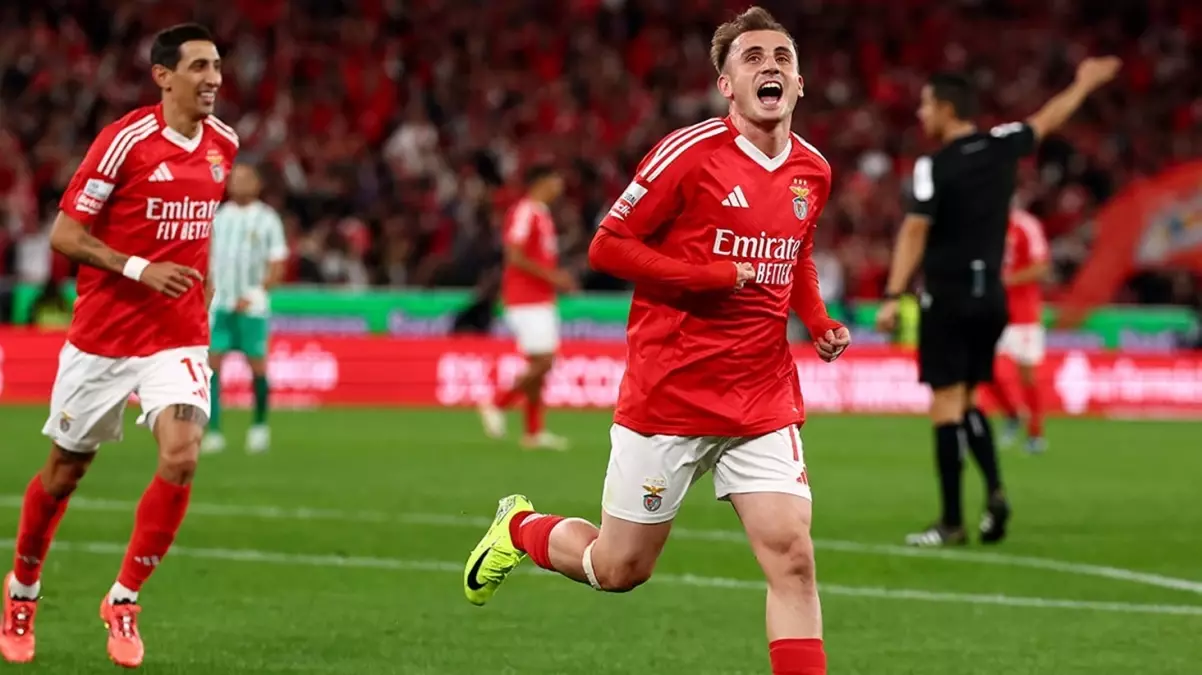 Benfica, Kerem Aktürkoğlu’nun şov yaptığı maçı rahat kazandı
