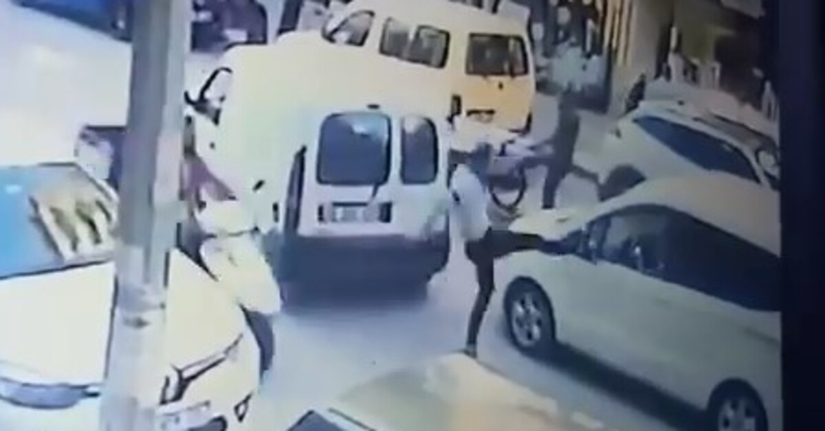 Trafik magandası kadın sürücünün önünü kesti! Tehditler savurdu