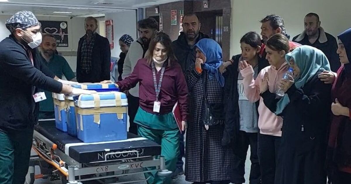 Ailesi kızlarının organlarını el sallayarak uğurladı